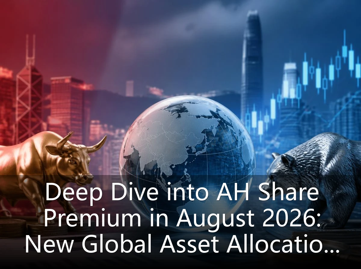 Deep Dive into AH Share Premium in August 2026: New Global Asset Allocation Logic Amid Structural Divergence