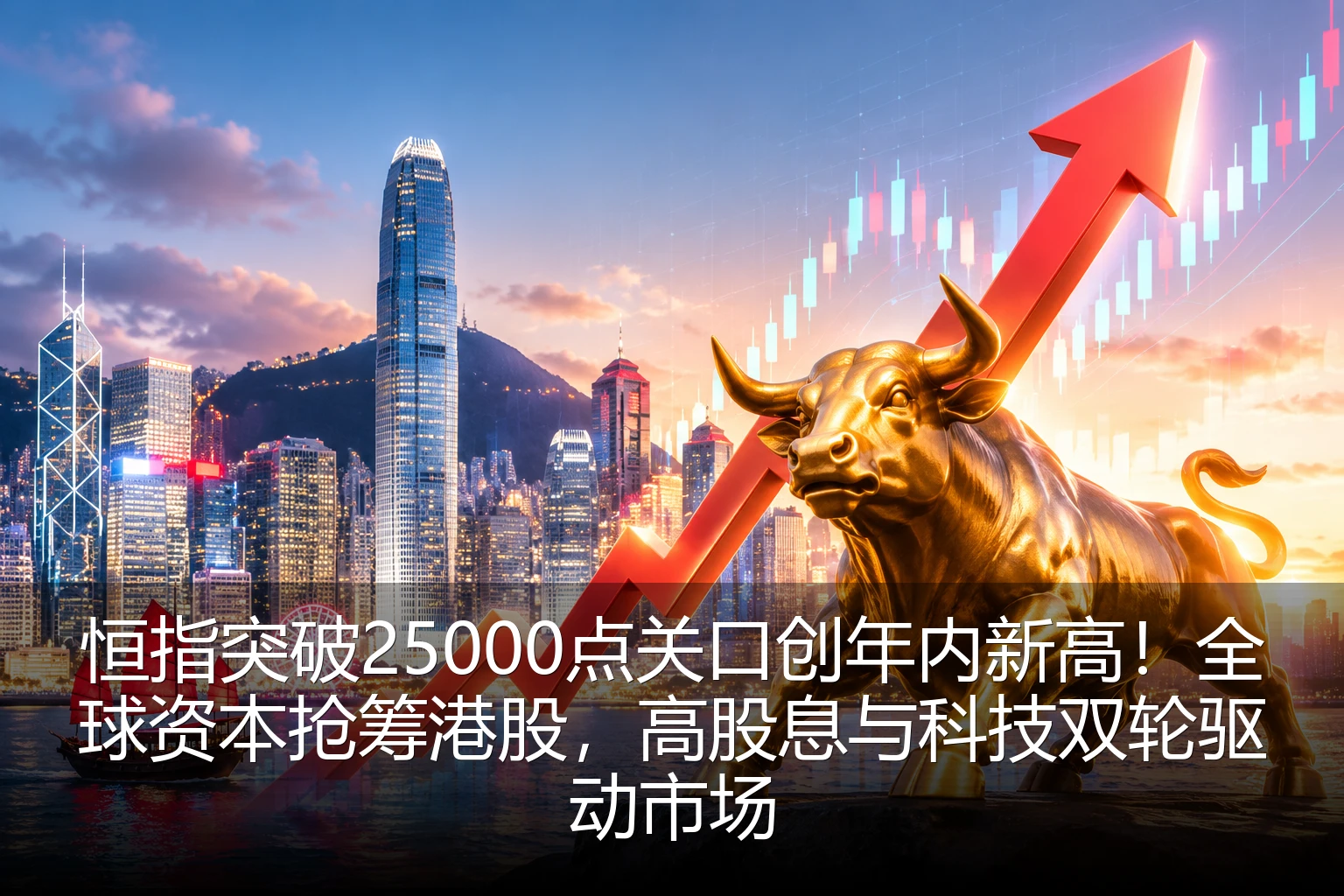 恒指突破25000点关口创年内新高！全球资本抢筹港股，高股息与科技双轮驱动市场