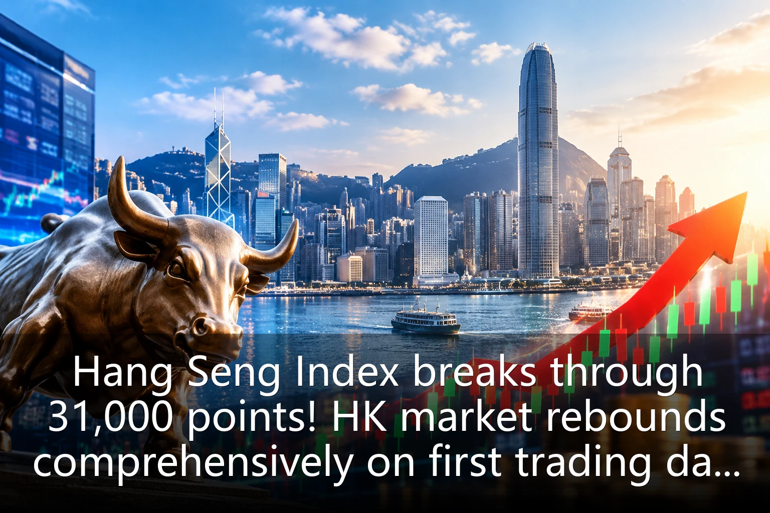 Hang Seng Index breaks through 31,000 points! HK market rebounds comprehensively on first trading day of October, led by tech and finance dual engines